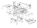 Page B Diagram and Parts List for 13AD674G401 1998 Yard Man Lawn Tractor